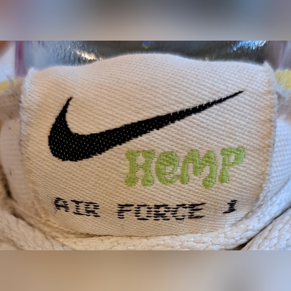 Nike Air Force One LV8 Next Nature GS Hemp Edition Multicolor Sneaker Shoe SZ 6 - Picture 7 of 11